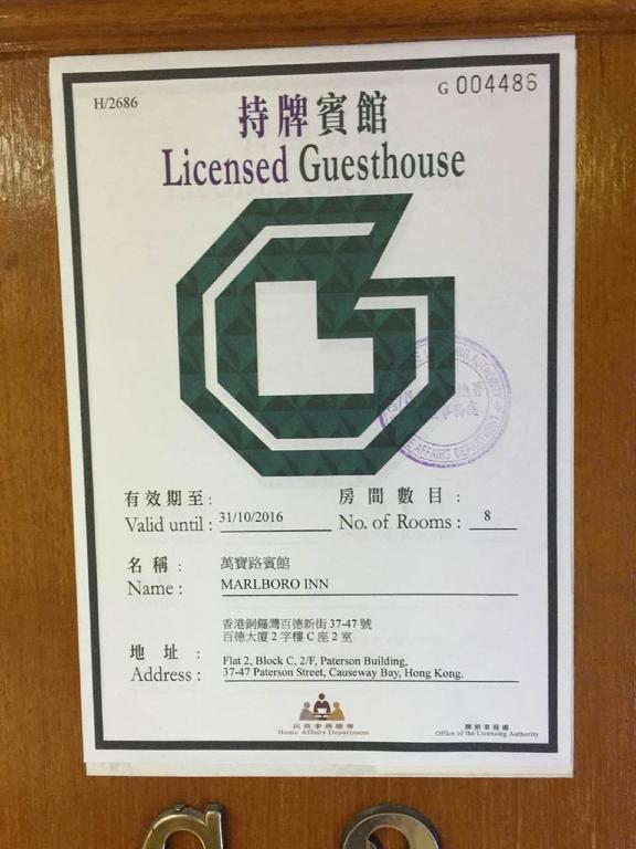 Marlboro Inn Hong Kong Exterior foto